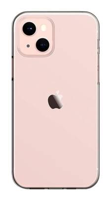 iPhone 15 Plus Ultra İnce Şeffaf Silikon Kılıf - 1