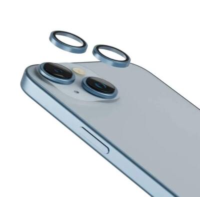 iPhone 15 / iPhone 15 Plus Metal Kamera Lens Koruyucu - 7