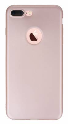 iPhone 7 Plus Mat Rose Gold Silikon Kılıf - 1