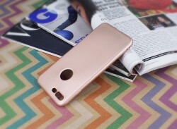 iPhone 7 Plus Mat Rose Gold Silikon Kılıf - 2