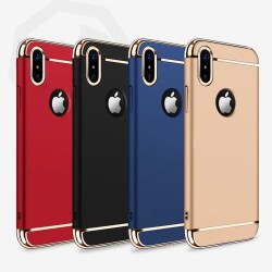 Joyroom Ling iPhone X / XS Gold Rubber Kılıf - 5