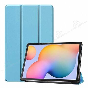 Lenovo Tab M10 3.Nesil TB328FU Slim Cover Mavi Kılıf - 1