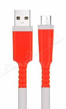 Micro USB Kırmızı Kablo Koruyucu - 1