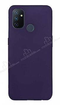 OnePlus Nord N100 Lacivert Mat Silikon Kılıf - 1