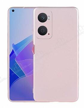 Oppo A36 Kamera Korumalı Mat Rose Gold Silikon Kılıf - 1