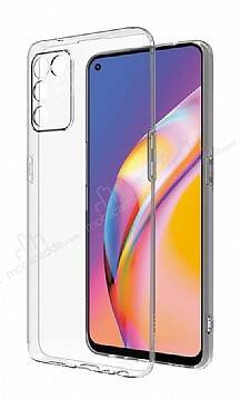 Oppo A55 Ultra İnce Kamera Korumalı Şeffaf Silikon Kılıf - 1