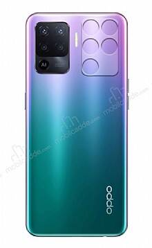 Oppo Reno 5 Lite 3D Şeffaf Cam Kamera Koruyucu - 1