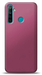 Realme 5 Pro Mürdüm Mat Silikon Kılıf - 1