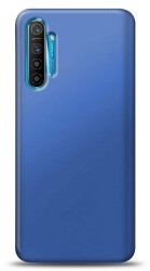 Realme XT Lacivert Mat Silikon Kılıf - 1