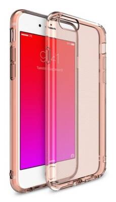 Ringke Air iPhone 6 / 6S Ultra Koruma Şeffaf Rose Gold Kılıf - 1