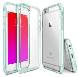 Ringke Frame Frost iPhone 6 / 6S Ultra Koruma Mint Kılıf - 1