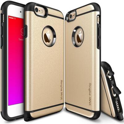 Ringke Max iPhone 6 Plus / 6S Plus Ultra Koruma Gold Kılıf - 9