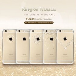 Ringke Noble Fusion iPhone 6 Plus / 6S Plus Sun Taşlı Şeffaf Kılıf - 6