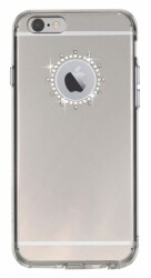 Ringke Noble Mirror iPhone 6 / 6S Taşlı Silver Kılıf - 1