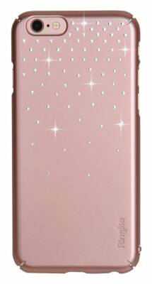 Ringke Noble Slim iPhone 6 / 6S Taşlı Rose Gold Rubber Kılıf - 1