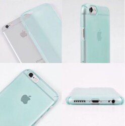 Ringke Slim Frost iPhone 6 / 6S 360 Kenar Koruma Mint Rubber Kılıf - 5