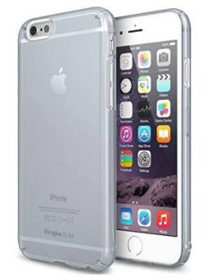 Ringke Slim Frost iPhone 6 Plus / 6S Plus 360 Kenar Koruma Gri Rubber Kılıf - 1