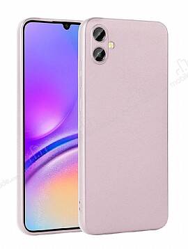 Samsung Galaxy A05 Kamera Korumalı Mat Rose Gold Silikon Kılıf - 1