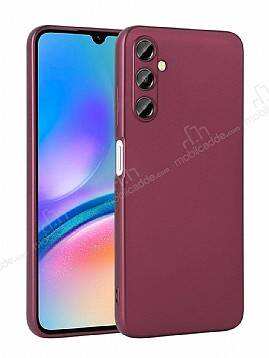 Samsung Galaxy A05s Kamera Korumalı Mat Mürdüm Silikon Kılıf - 1