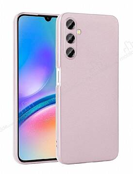 Samsung Galaxy A05s Kamera Korumalı Mat Rose Gold Silikon Kılıf - 1