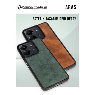 Samsung Galaxy A16 5G Silikon Kenarlı Deri Kılıf - 3