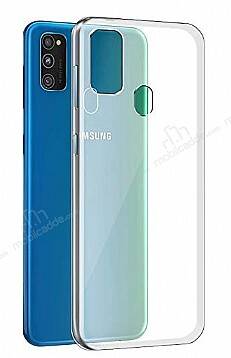 Samsung Galaxy M21 Ultra İnce Şeffaf Silikon Kılıf - 1