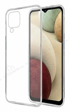 Samsung Galaxy M22 Ultra İnce Şeffaf Silikon Kılıf - 1