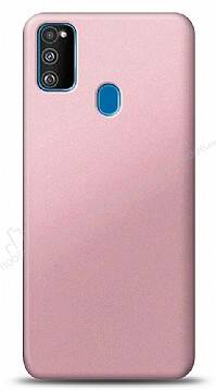 Samsung Galaxy M30S Rose Gold Mat Silikon Kılıf - 1