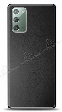 Samsung Galaxy Note 20 Metal Siyah Rubber Kılıf - 1