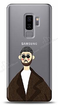 Samsung Galaxy S9 Plus Leon Resimli Kılıf - 1