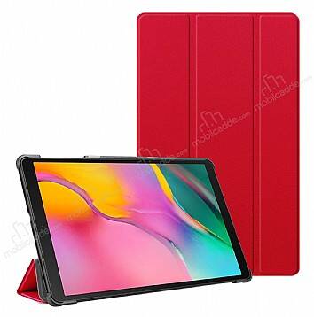 Samsung Galaxy Tab A 10.1 2019 T510 Slim Cover Kırmızı Kılıf - 1