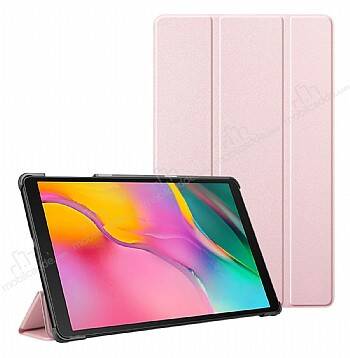 Samsung Galaxy Tab A 10.1 2019 T510 Slim Cover Rose Gold Kılıf - 1