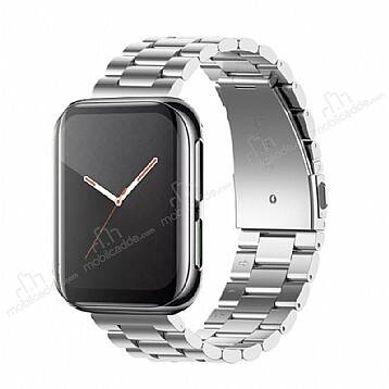 Samsung Galaxy Watch 3 41 mm Silver Metal Kordon - 1