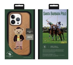 Santa Barbara Crete Polo Racquet Club iPhone 13 Pro Max Kırmızı Deri Kılıf - 7