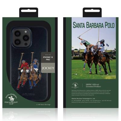 Santa Barbara Jockey Polo Racquet Club iPhone 13 Pro Max Kırmızı Deri Kılıf - 8