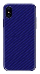 Totu Design Athena Series iPhone X / XS Lacivert Rubber Kılıf - 1