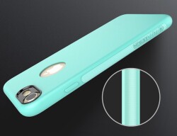 Totu Design iPhone 7 / 8 Kamera Korumalı Lacivert Silikon Kılıf - 4