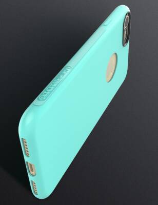 Totu Design iPhone 7 / 8 Kamera Korumalı Lacivert Silikon Kılıf - 5