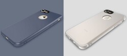 Totu Design iPhone 7 / 8 Kamera Korumalı Lacivert Silikon Kılıf - 10