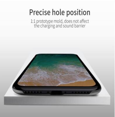 Totu Design Sand Series iPhone X / XS Kırmızı Rubber Kılıf - 4