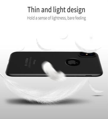 Totu Design Sand Series iPhone X / XS Kırmızı Rubber Kılıf - 9