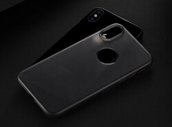 Totu Design Sand Series iPhone X / XS Kırmızı Rubber Kılıf - 10