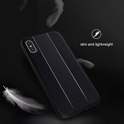 Totu Design Soft Series iPhone X / XS Kırmızı Silikon Kılıf - 4