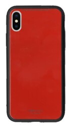 Totu Design Style Series iPhone X / XS Kırmızı Rubber Kılıf - 1