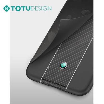 Totu Design Verti Color Series iPhone 7 / 8 Beyaz Çizgili Silikon Kılıf - 3