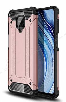 Tough Power Xiaomi Redmi Note 9S Ultra Koruma Rose Gold Kılıf - 1