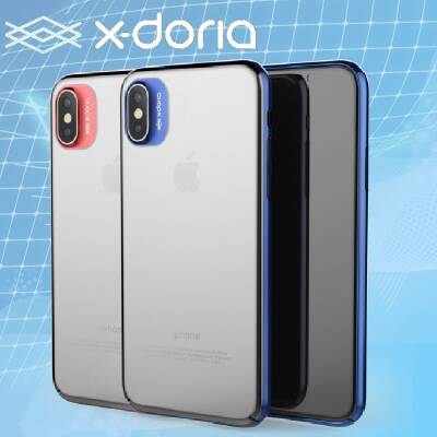 X-Doria Engage iPhone X / XS Lacivert Rubber Kılıf - 4