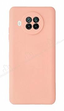 Xiaomi Mi 10T Lite Kamera Korumalı Açık Pembe Silikon Kılıf - 1