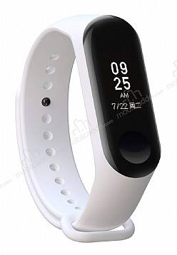 Xiaomi Mi Band 4 Beyaz Silikon Kordon - 1