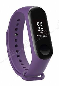 Xiaomi Mi Band 4 Mor Silikon Kordon - 1